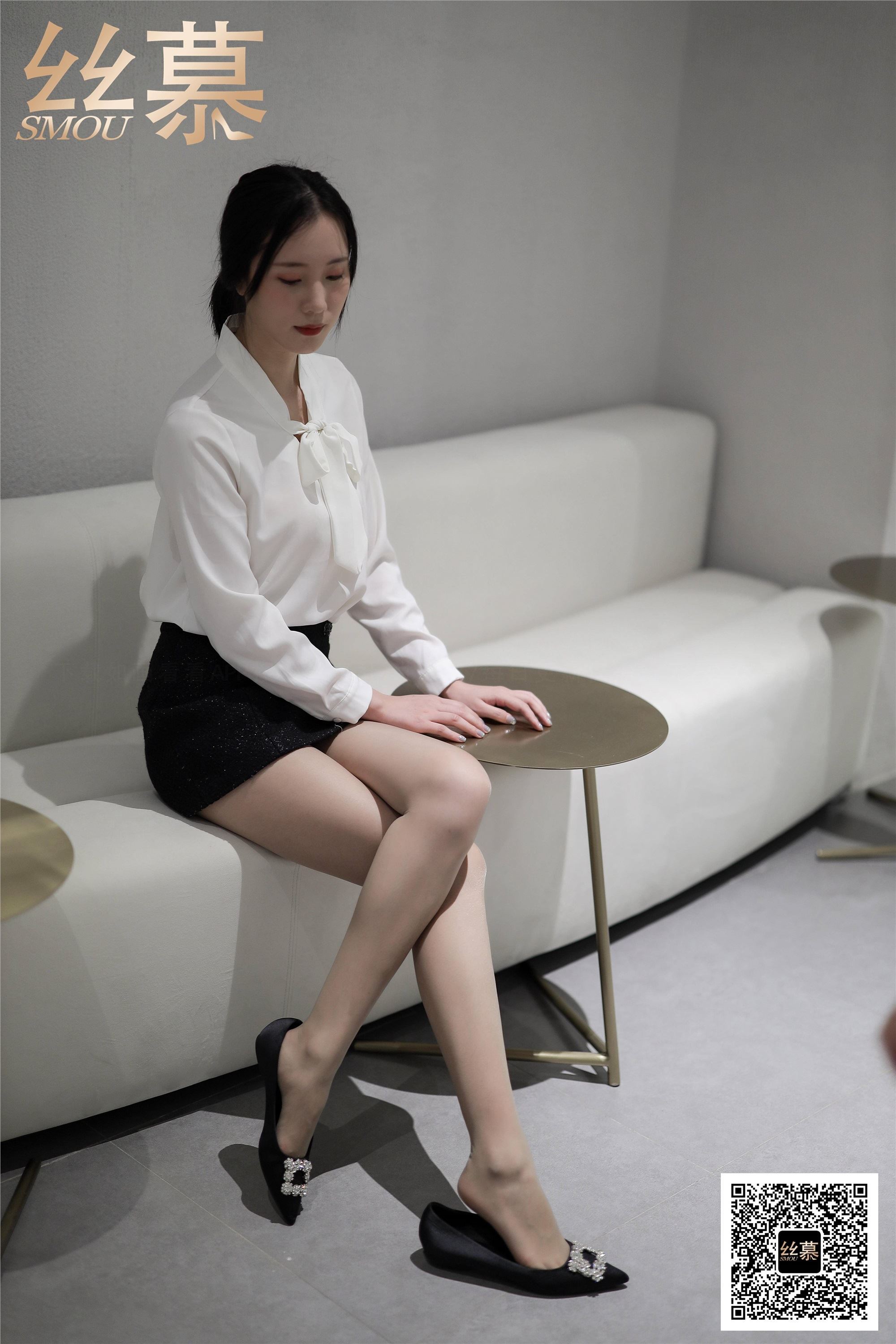 丝慕GIRL 特写集 TX089 紫宁《平底鞋女神》